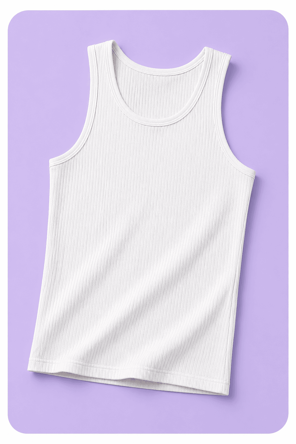 Textured Ribbed Vest